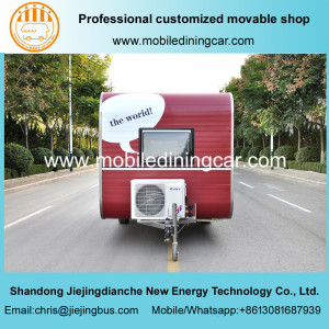 Hot Sale Jiejingdianche Caravan Traveling Trailer