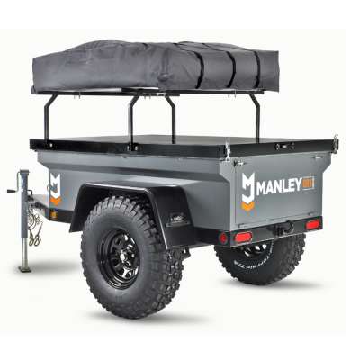 Manley 2018 Homelike Folding Utility Trailer for Camping