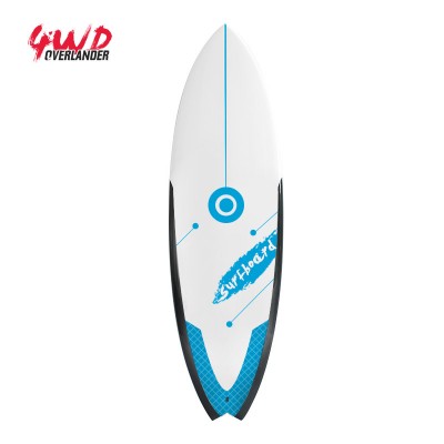 Custom fish PU EPS fiberglass polyurethane foam surfboard with fins